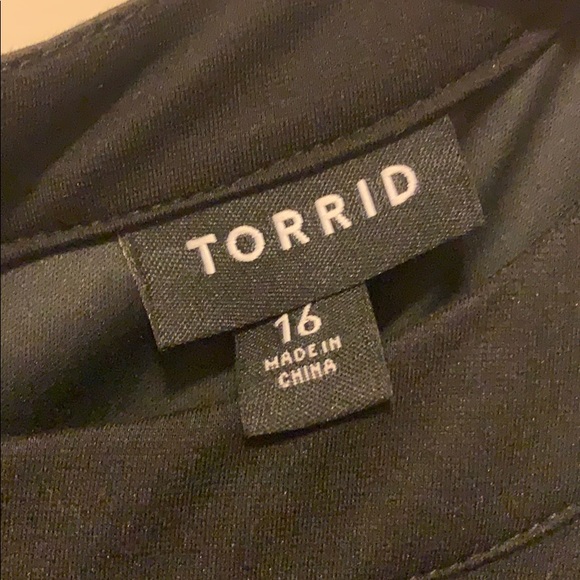 Floral Print Mock Neck Hi Lo Dress - Picture 5 of 7